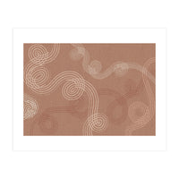 calming essentials loops terracotta (Print Only)