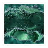 Emerald Glitter Agate Texture 04  (Print Only) thumbnail