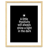 A little positivity will always shine a light in the dark thumbnail