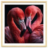 Two Flamingos Together thumbnail