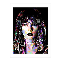 Taylor Swift Colorful Art 3 (Print Only)