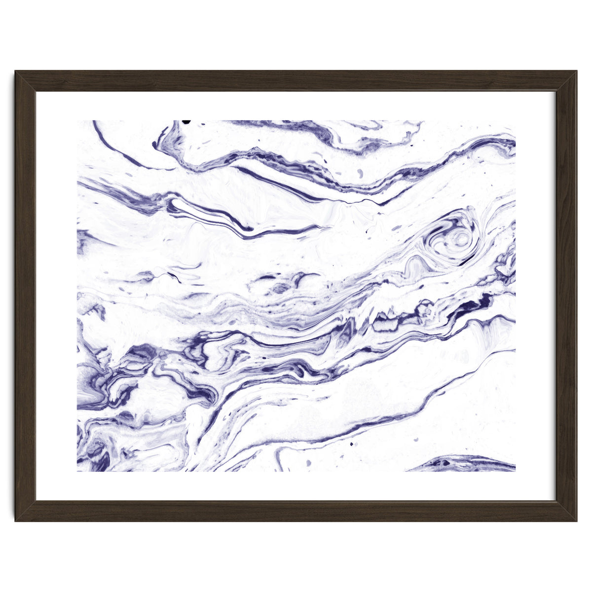 Navy Blue Marble #society6 #decor #marble