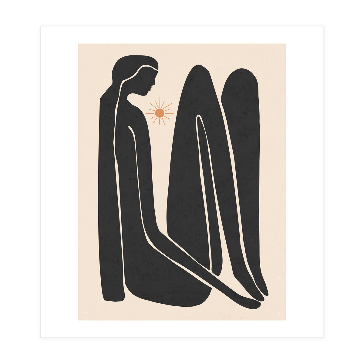 Girl Thinking 2 (Print Only)