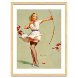 Pinup Sexy Girl Playing A Cupid thumbnail