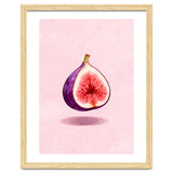 Fresh Figs, Watercolor Fruit, Mediterranean Still Life thumbnail