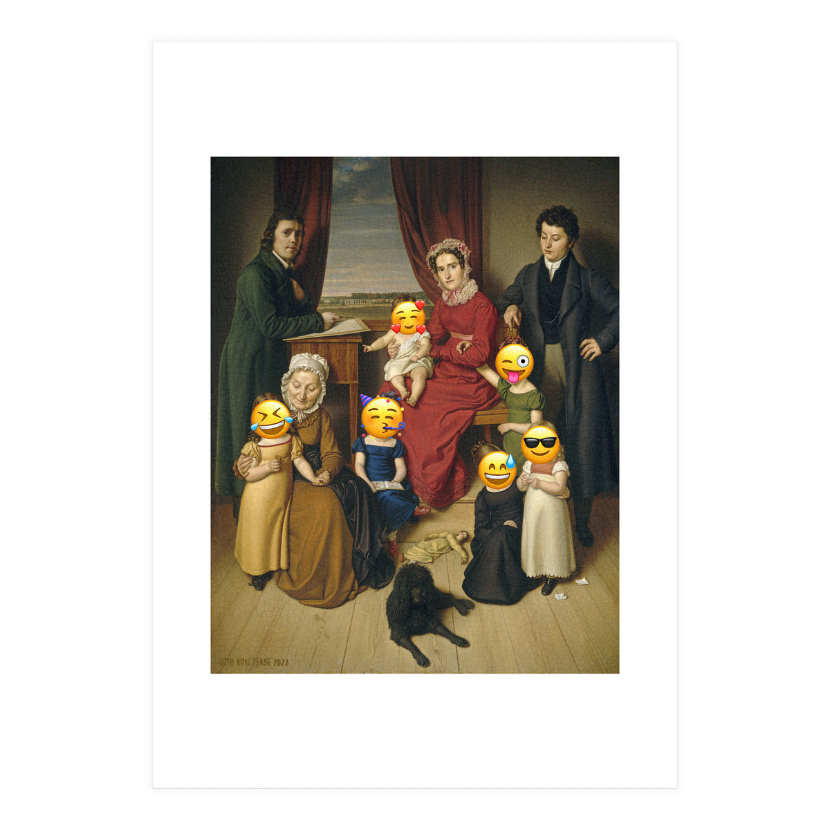 Emoji painting 7 (Print Only)