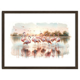 Serene Flamingo Sunrise thumbnail