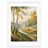 Golden Autumn Birch: A Riverside Walk thumbnail
