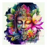 Floral Awakening Buddha (Print Only) thumbnail