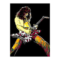 Eddie Van Halen American Hard Rock Music (Print Only)