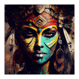 Midnight Warrior Woman Portrait (Print Only) thumbnail