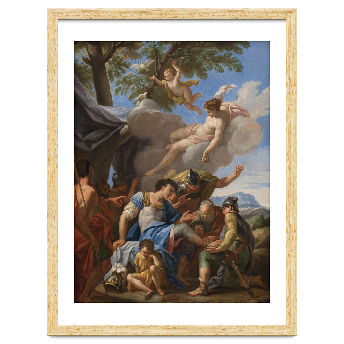 Hendrik Krock – Venus Brings Healing Herbs to the Wounded Aeneas