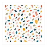TerrazzoTerrazzo, Abstract Quirky Shapes Bohemian Modern Pattern Confetti Celebration Random Colorful Shapes (Print Only) thumbnail