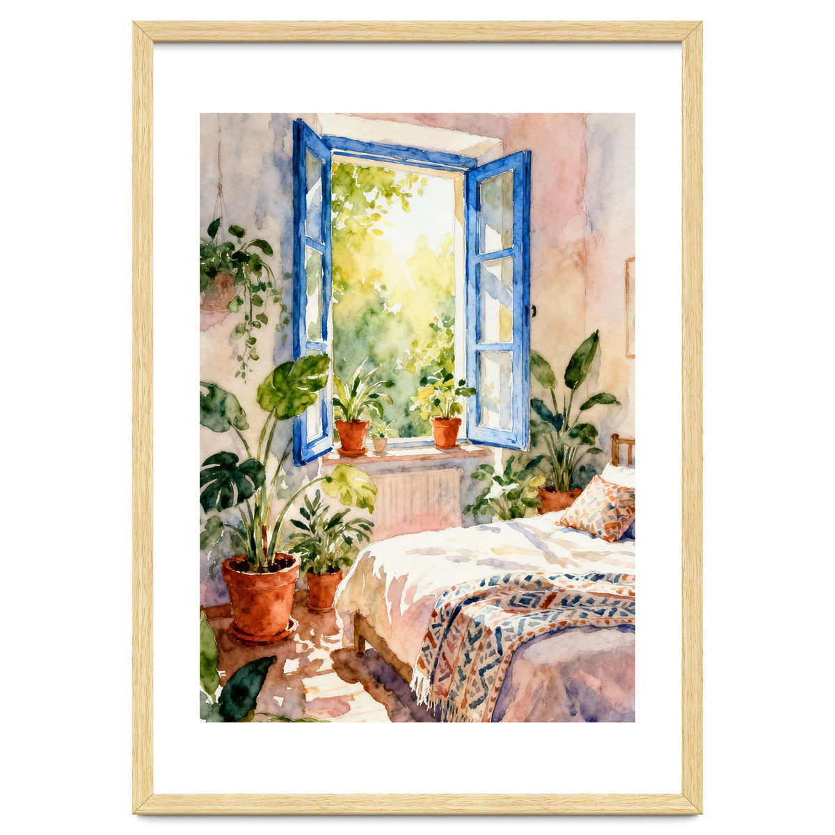 Matisse Inspired Bedroom