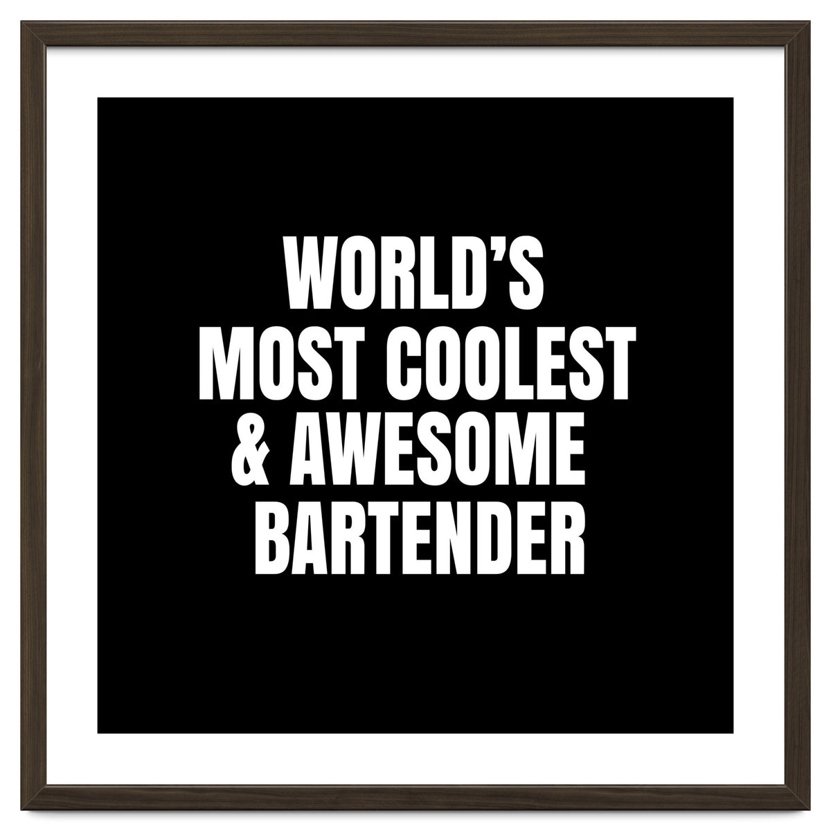 World's most coolest and awesome bartender