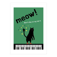 meow! - Dancing Cat (Print Only)