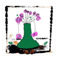 green vase (Print Only)