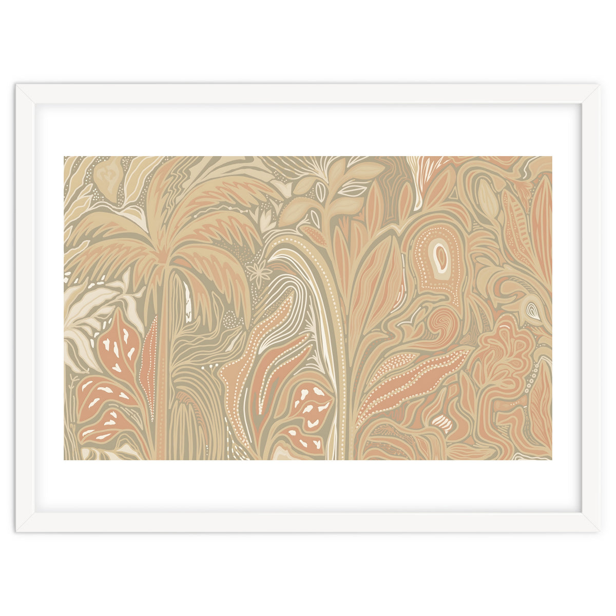 Palmae Mysticae Biege Rustic