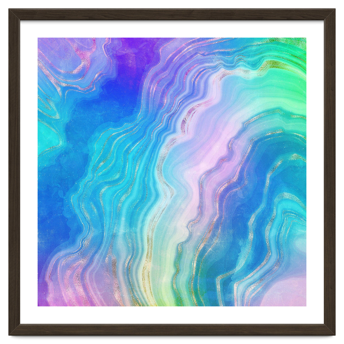 Neon Agate Texture 04