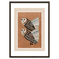 Striped Owl Pair