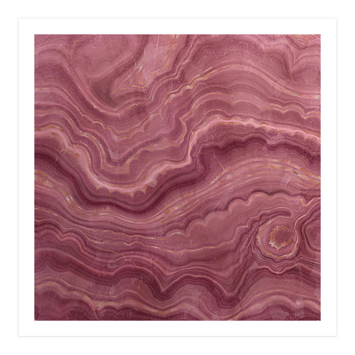 Pink Agate Texture 05 (Print Only)