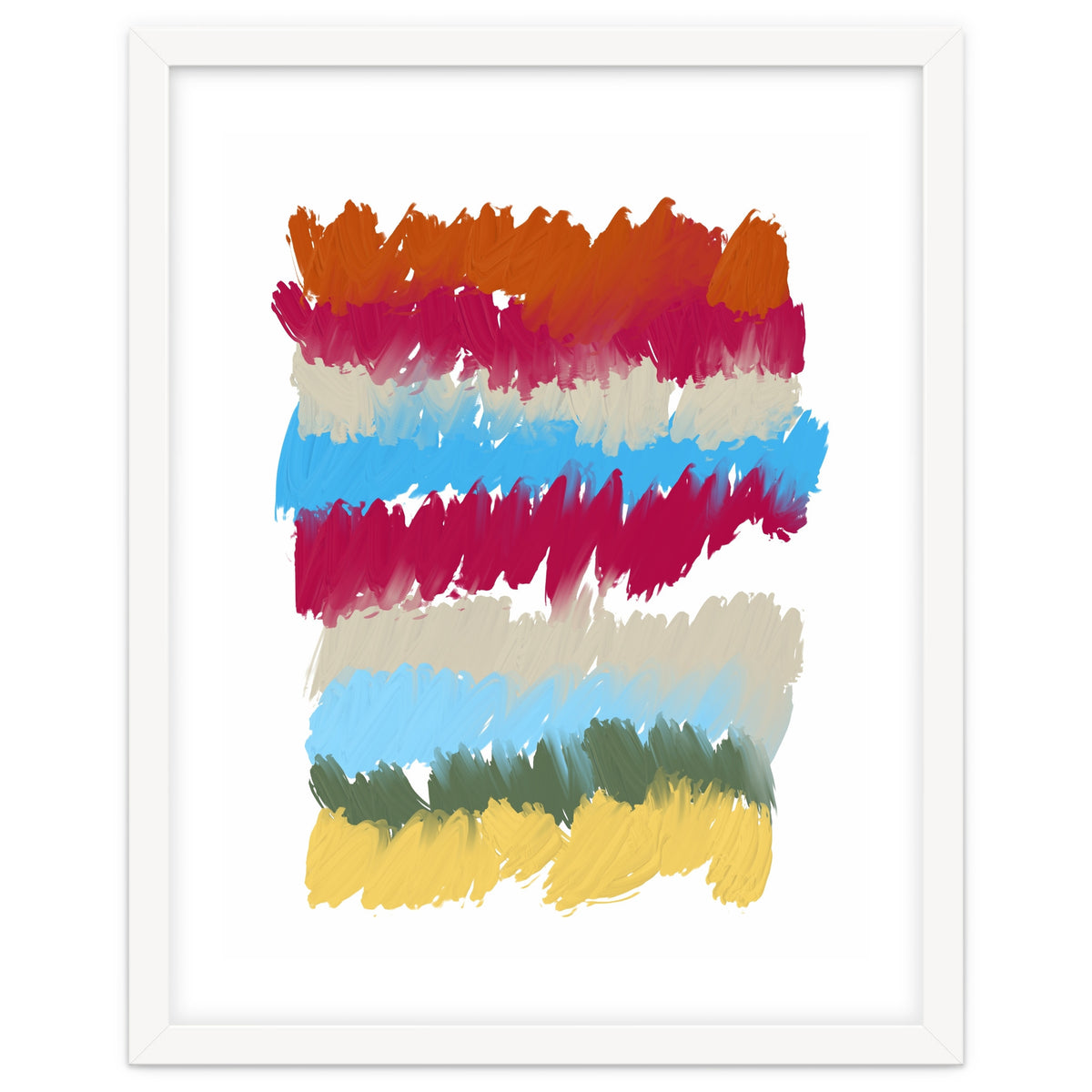 Abstract Color Palette Study