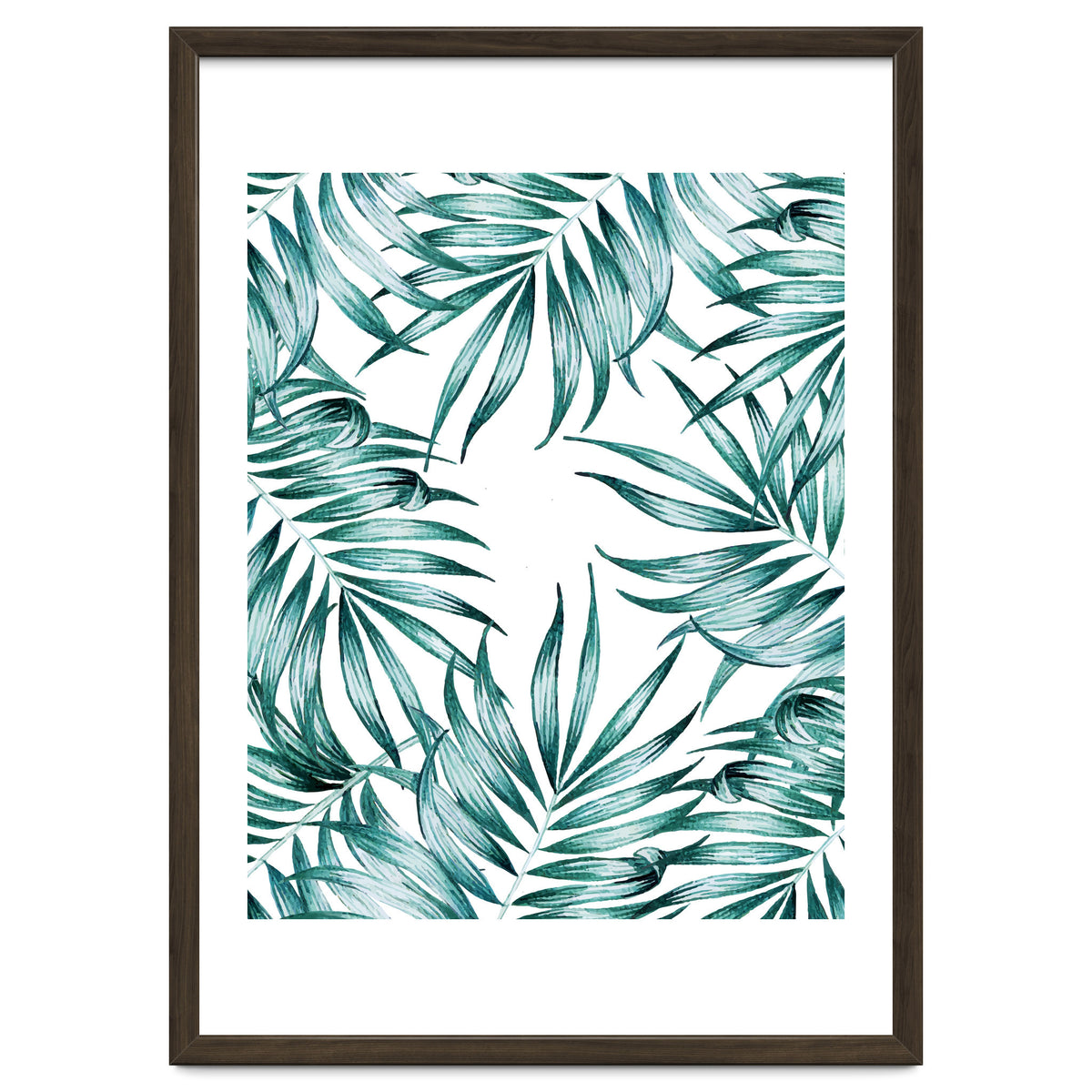 Island Life, Tropical Minimal Palm Vintage Illustration, Luxe Bohemian Botanical Nature Beachy