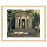 THE VILLA ADRIANA OF TIVOLI (ROME) - 1926 - OIL ON CANVAS - 0.60 X 0.70 M. thumbnail