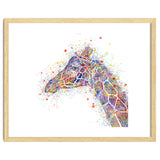 giraffe watercolor lines thumbnail