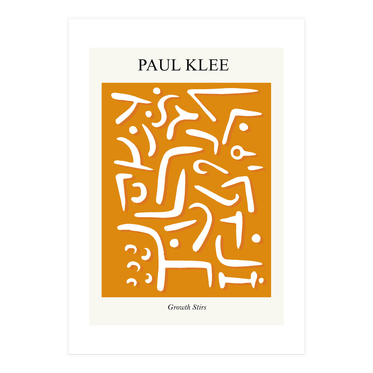 Growth Stirs  Inspired by Paul Klee (Print Only)