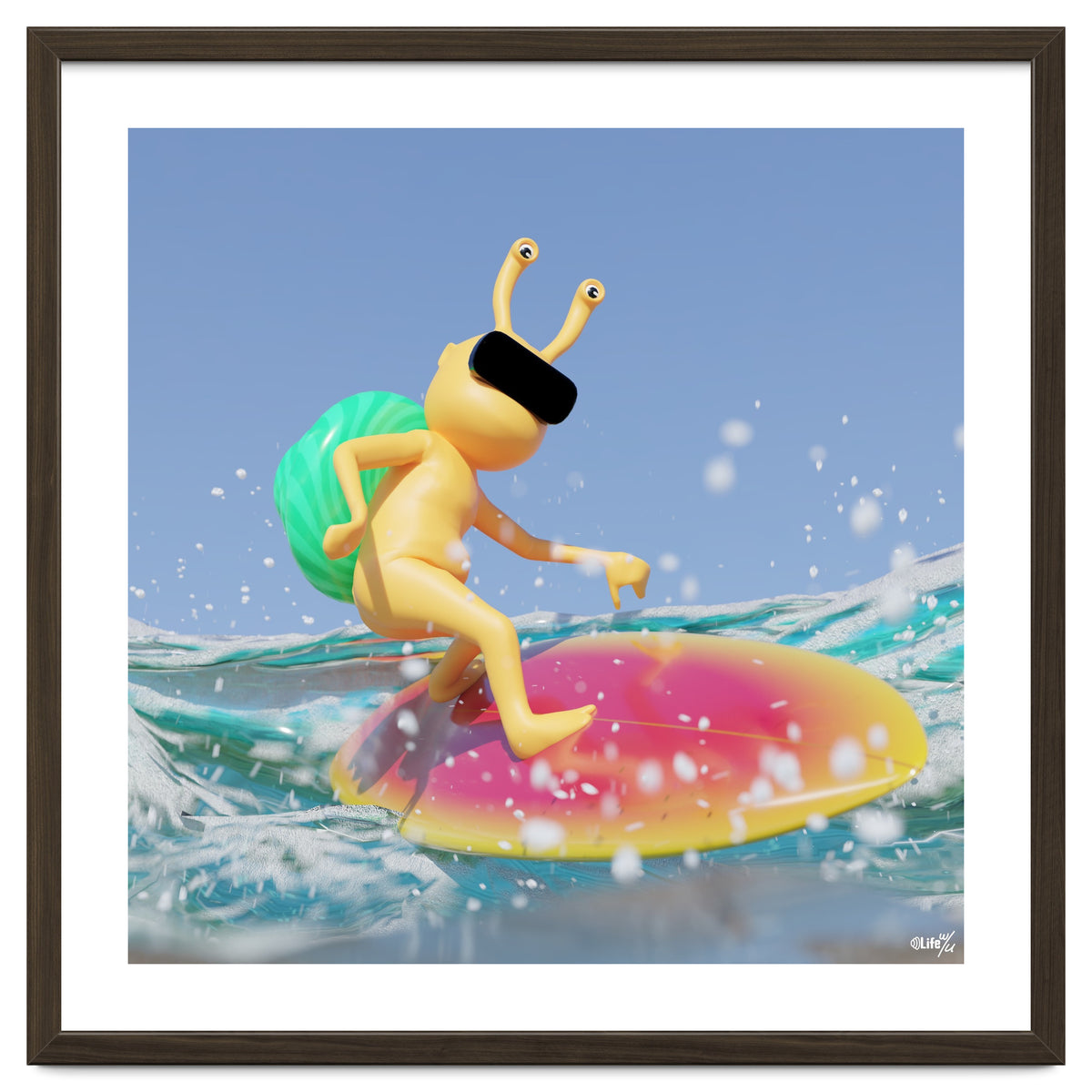 Surfing - angle #2 (Lwuba 043 Salt Proof Surfing 02)