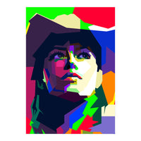 Jessica Biel Hollywood Movies WPAP Illustration Trending Now (Print Only)