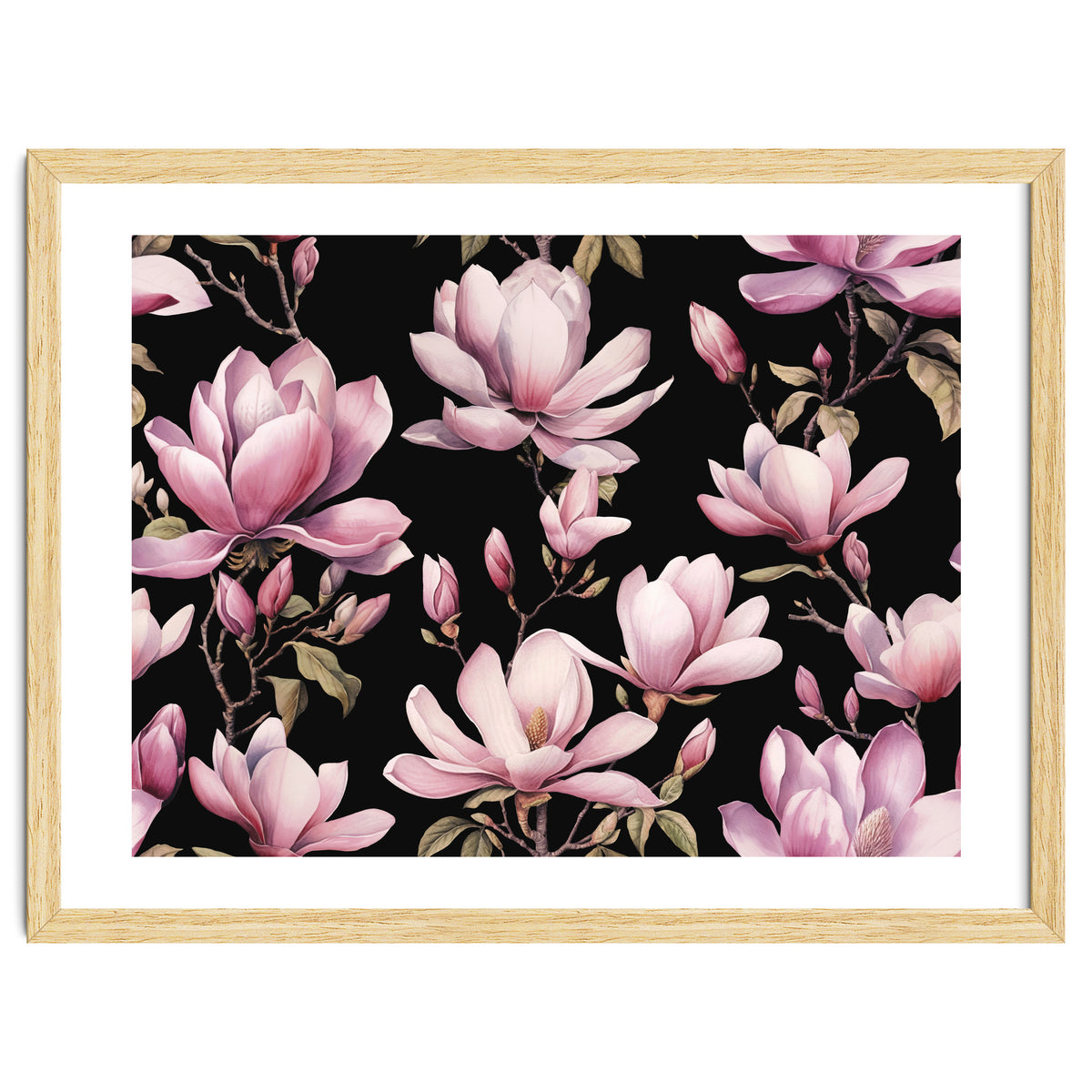 Magnolia Spring Romance Black