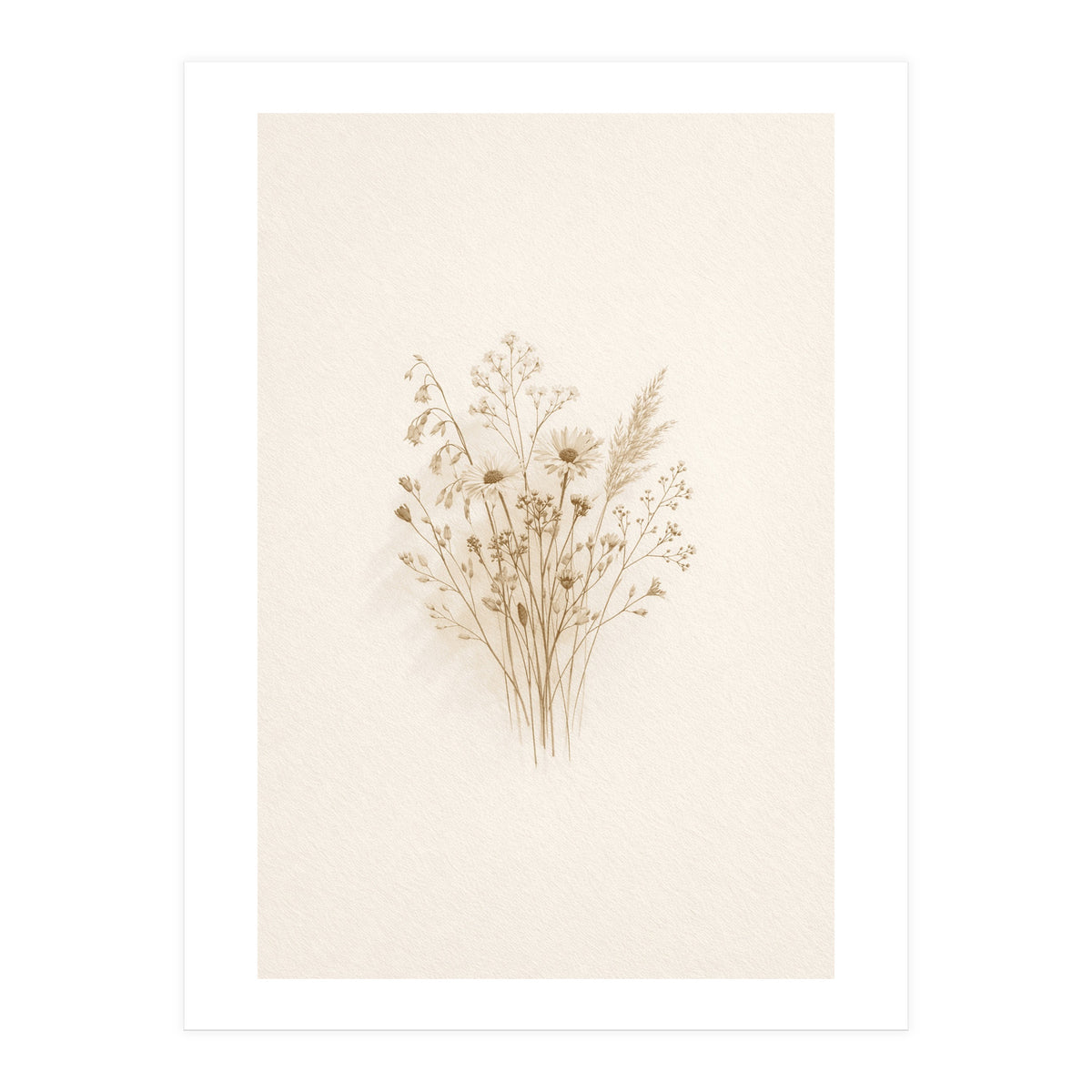 Minimalist Japandi Textures in Warm (Print Only)