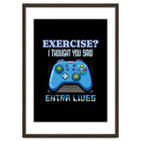 Exercise I Thought You Said Extra Lives – Gamer Humor Gift for Video Game Lovers thumbnail