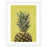 Pineapple Crown, Tropical Summer Fruit Art thumbnail