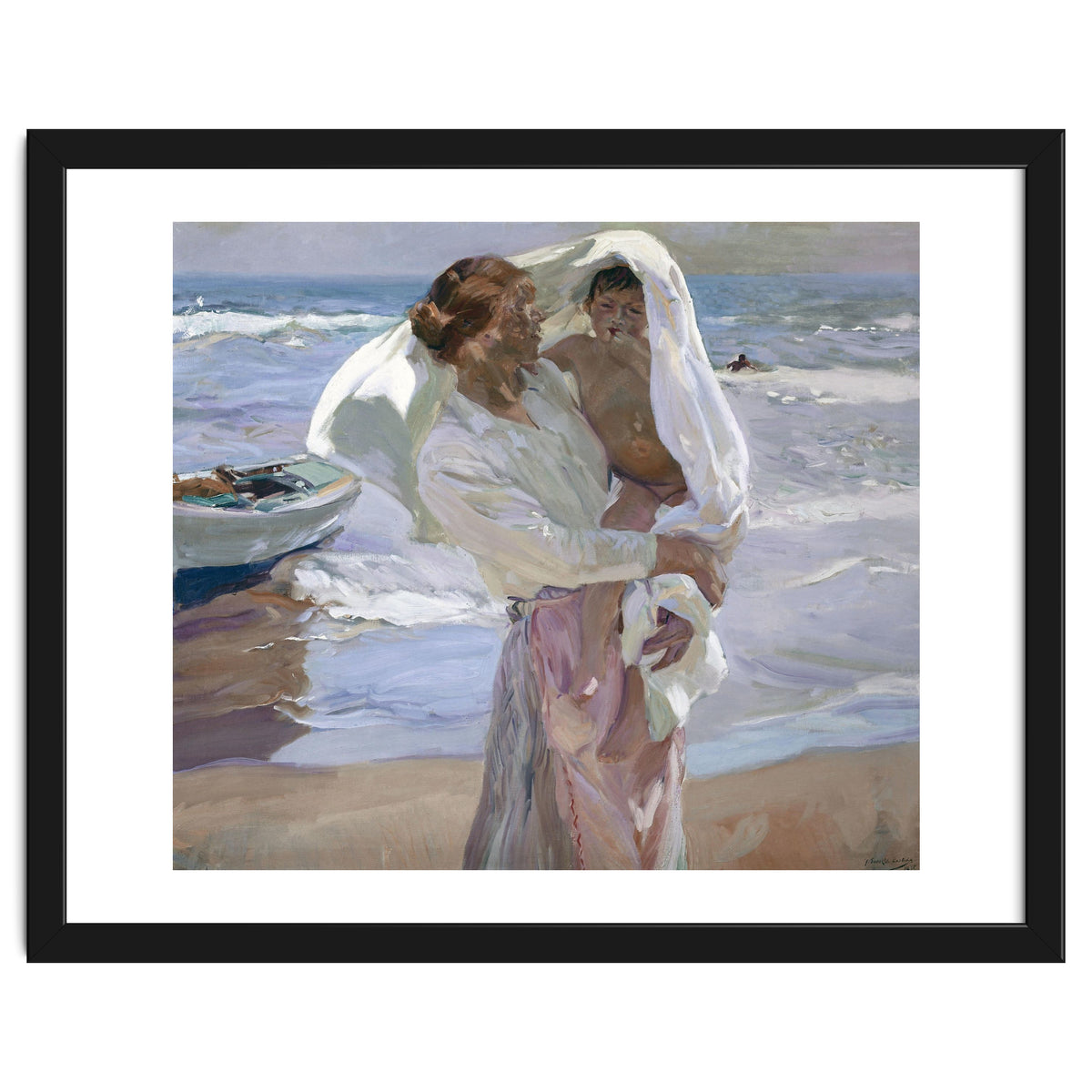 'Just Out of the Sea', 1915, Oil on canvas, 130 x 155 cm.