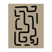 Minimalist Black Lines (Print Only)