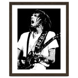 Neil Young Musician Legend in Grayscale thumbnail