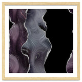 Black & Silver Glitter Agate Texture 02 thumbnail