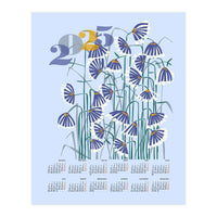 calendar 2025 pastel light blue (Print Only)