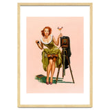 Sexy Pinup Woman On Photo Session thumbnail