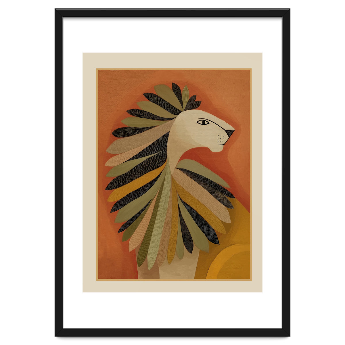 Leaf Mane Lion II