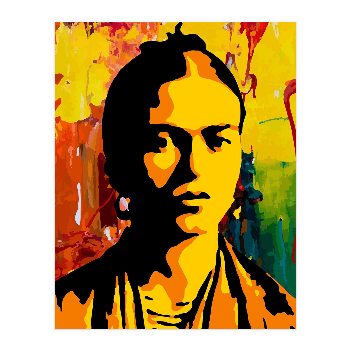 Frida Kahlo Abstract 2 (Print Only)