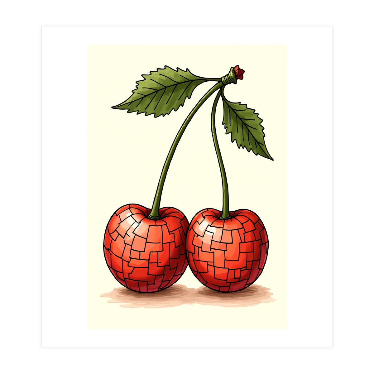 Cherry Contemporary (Print Only)