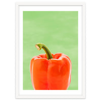 Red Bell Pepper, Fresh Kitchen Art, Capsicum Chilli