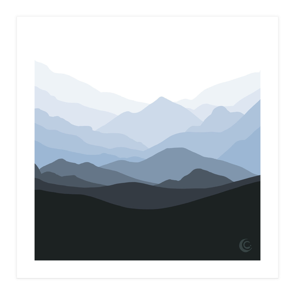 Meditative (Layers) (Print Only)