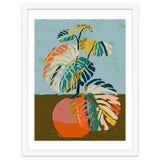 Colorful Monstera Leaves thumbnail