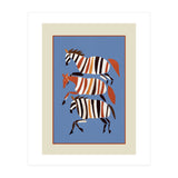Striped Running Horses (Print Only) thumbnail