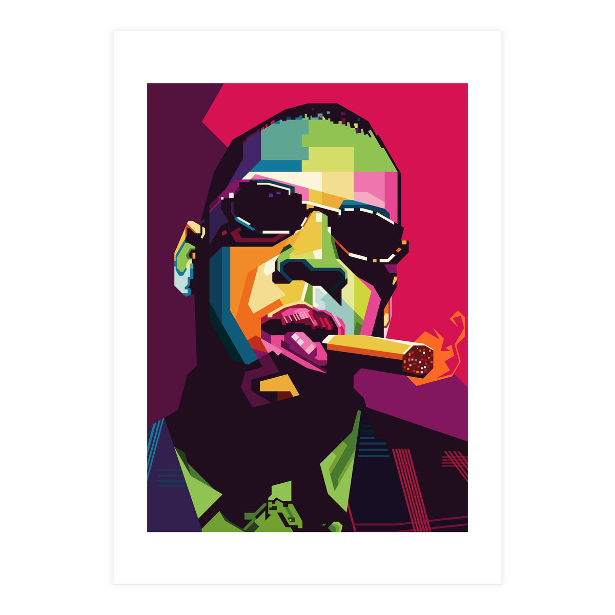 Jay Z Style WPAP (Print Only)